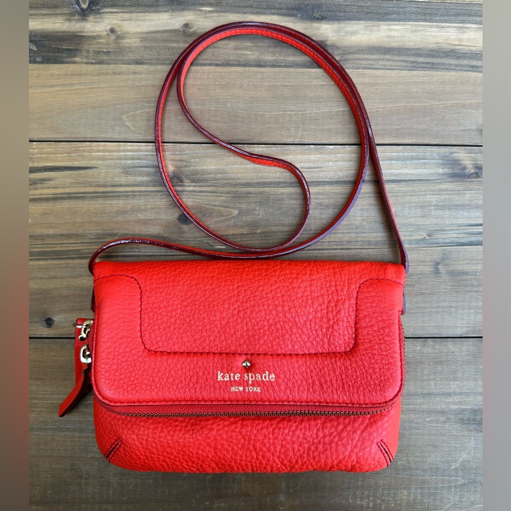 Kate Spade New York Mariana Mansfield Leather Crossbody Handbag